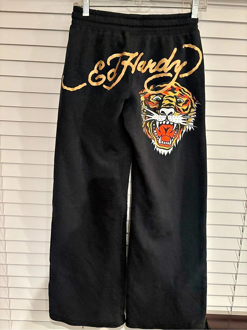 Ed Hardy Tiger Graphic Sweatpants - XS